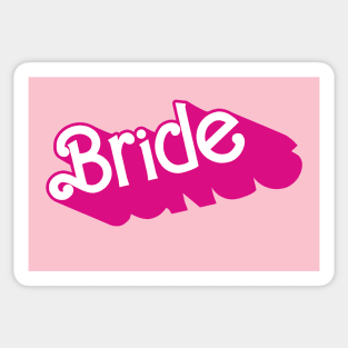 Bride Barbie logo Sticker